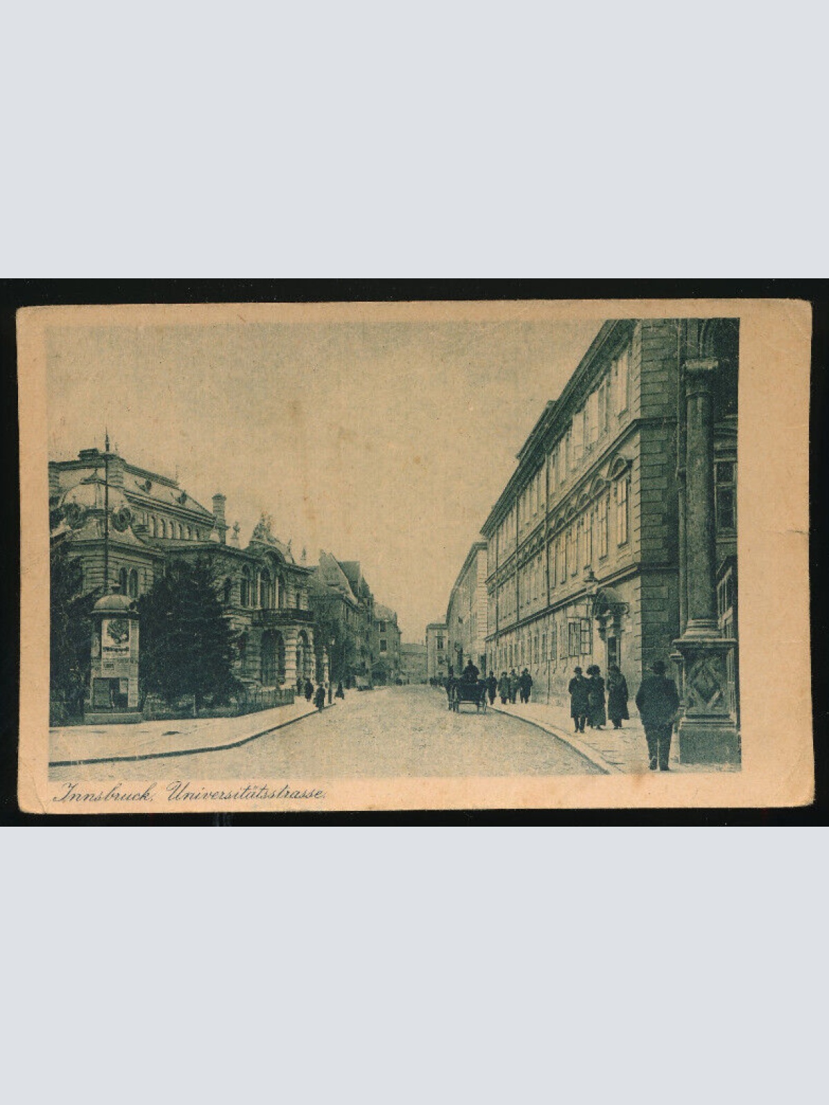 AK aus Innsbruck Universitätsstrasse Tirol (3897)