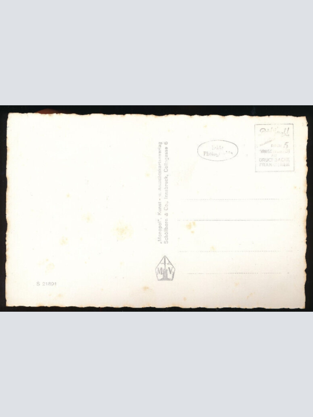 AK aus Innsbruck Straßenansicht Tirol (3898)