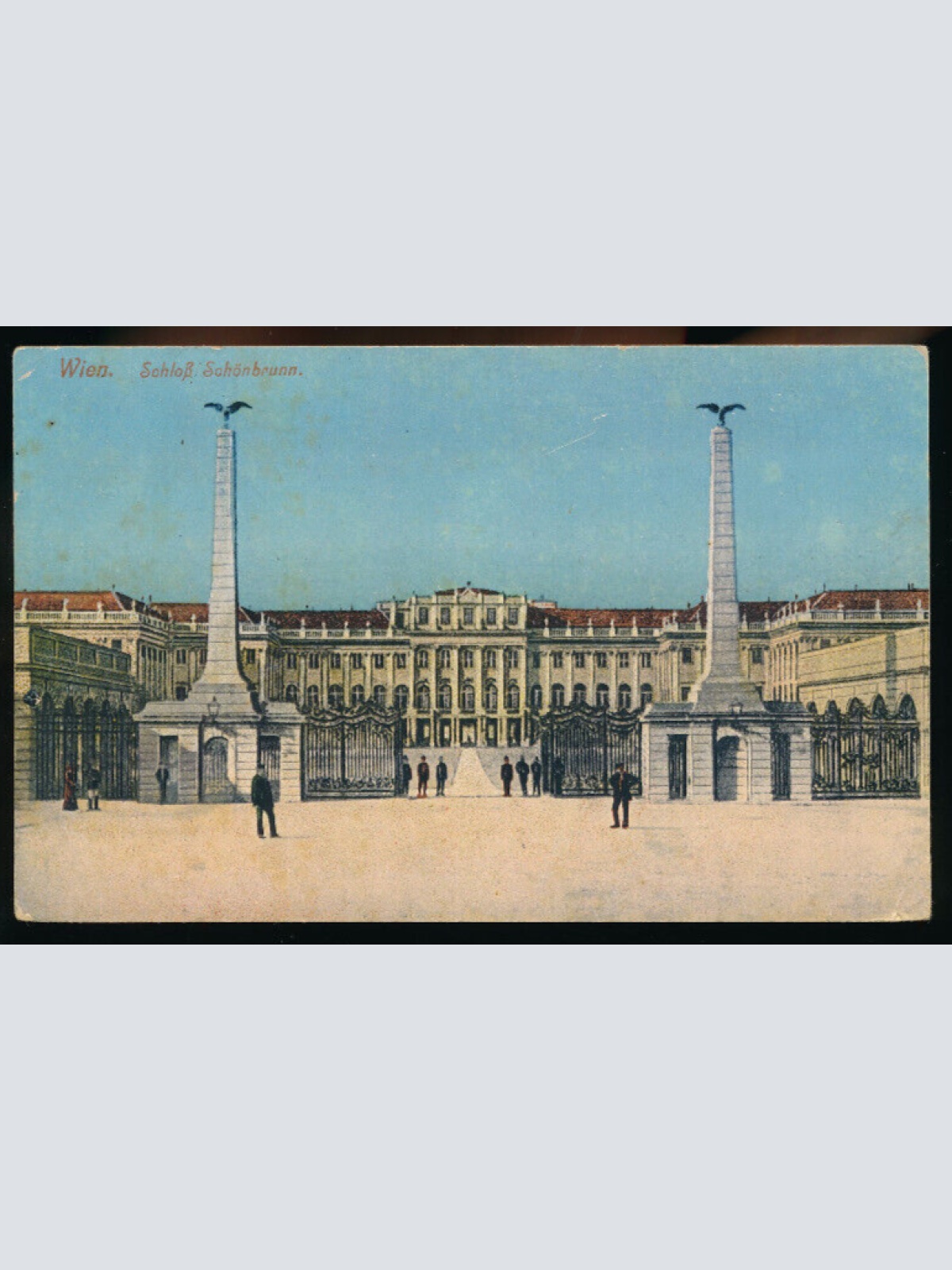 AK aus Wien mit Schloß Schönbrunn (3887)