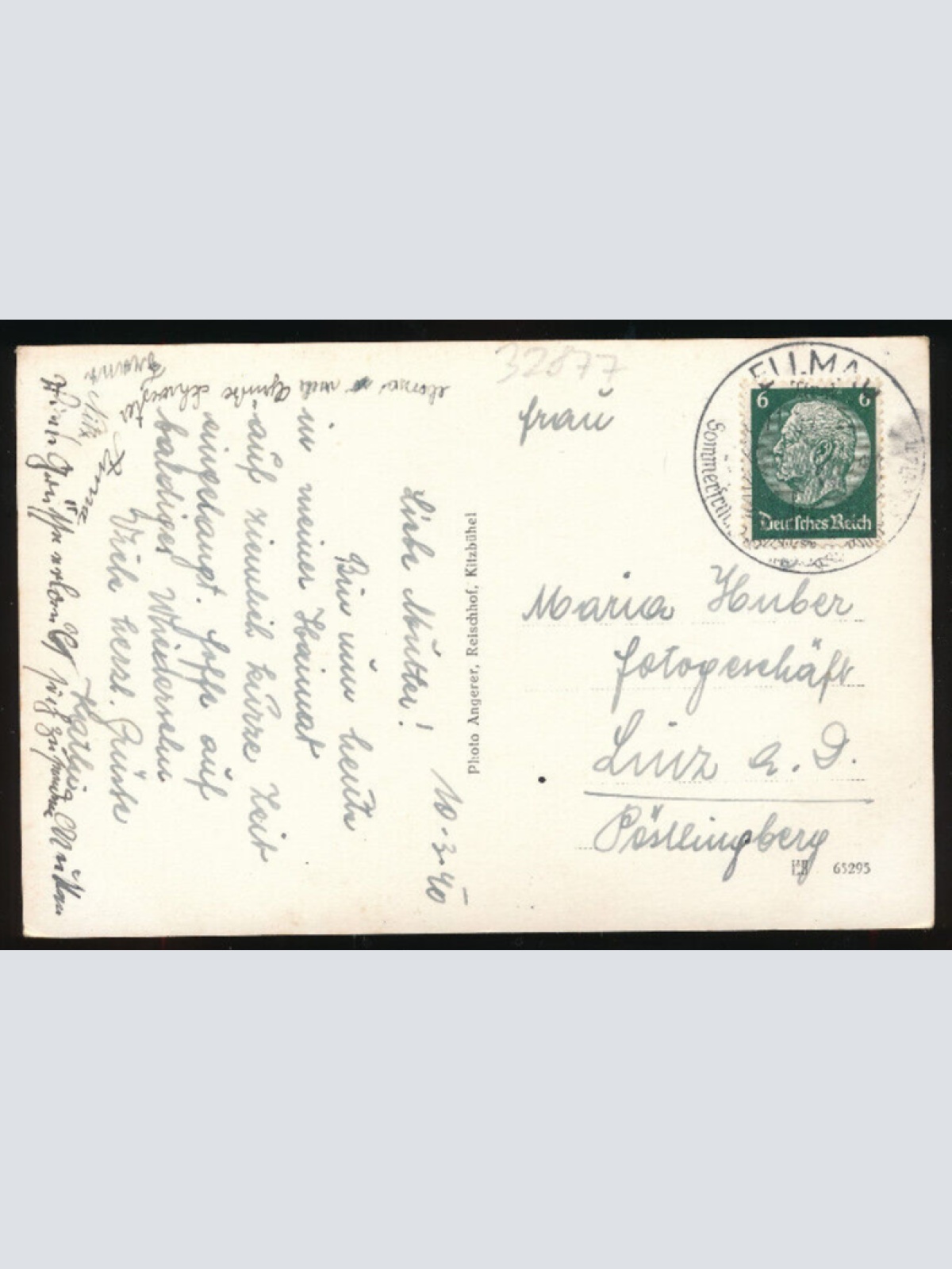 AK aus Ellmau mit Wilden Kaiser Tirol (3877)