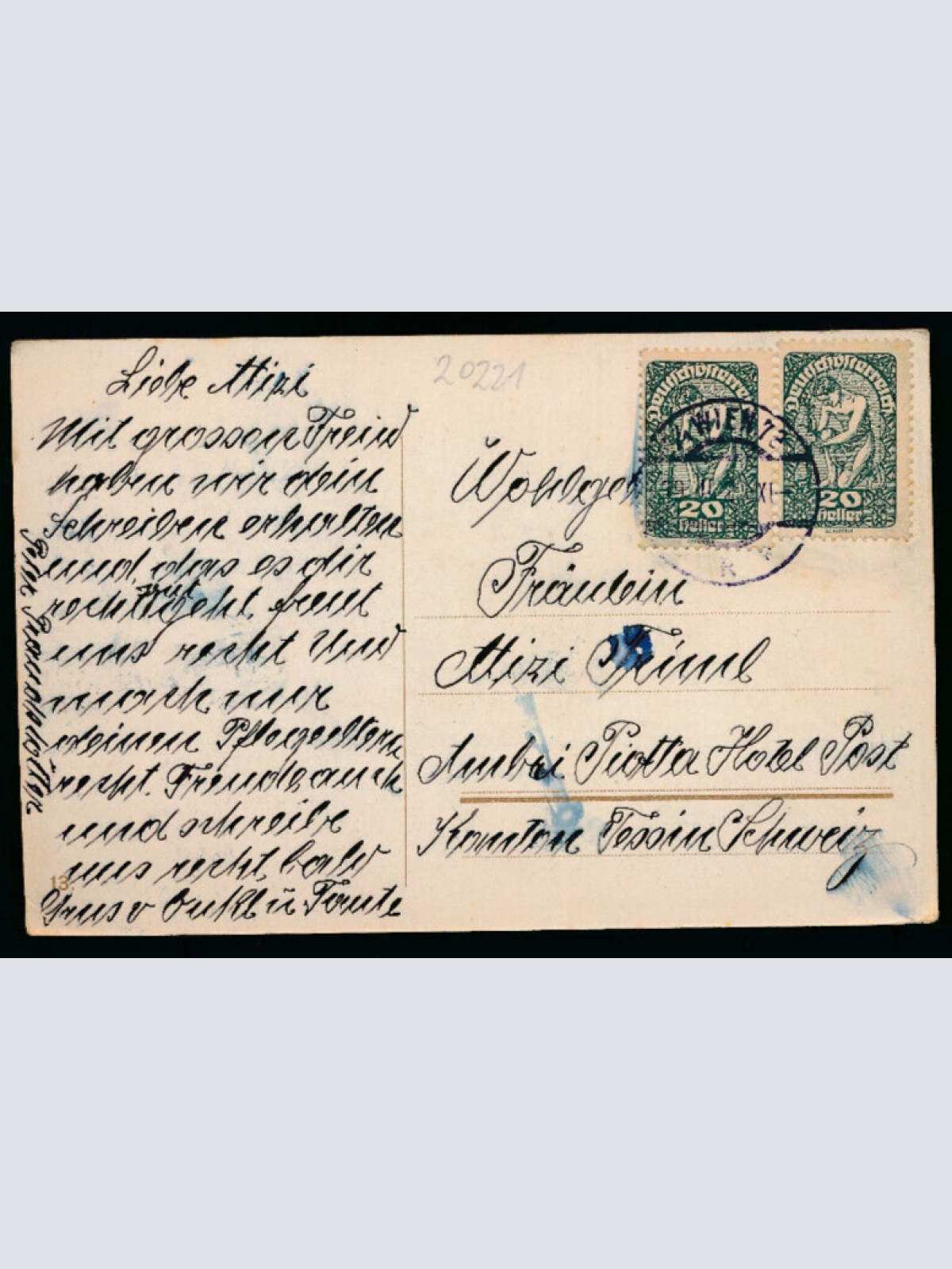 AK aus Wien Parlament (3885)