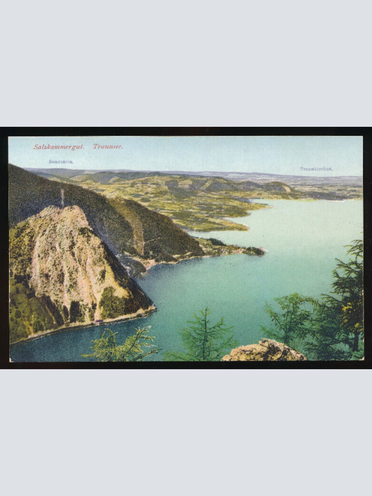 AK vom Traunsee Oberösterreich (3917)