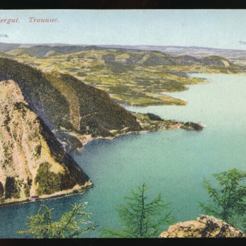 AK vom Traunsee Oberösterreich (3917)