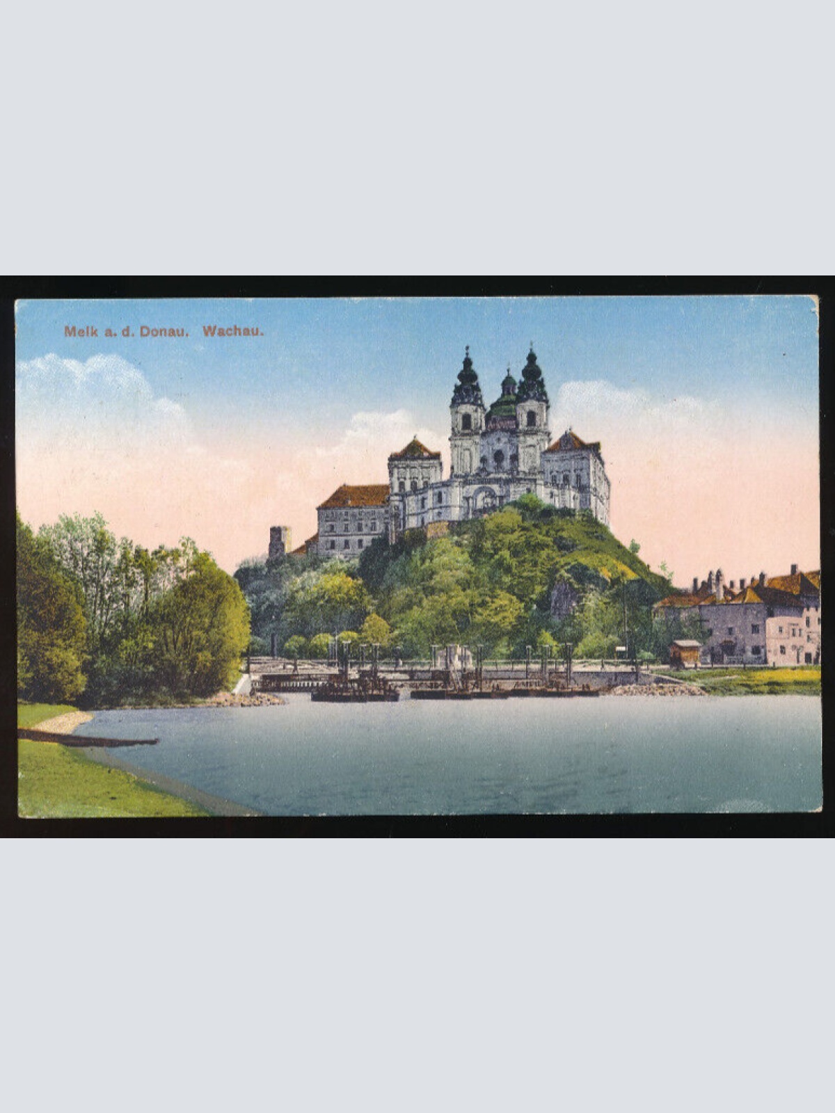 AK aus Melk an der Donau Wachau Niederösterreich (3905)