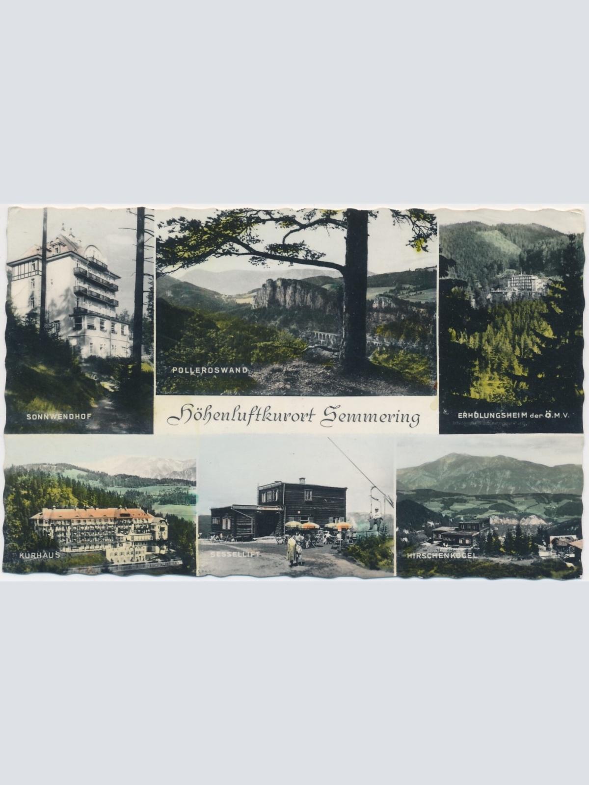 AK, Höhenluftkurort Semmering, Niederösterreich (S416)