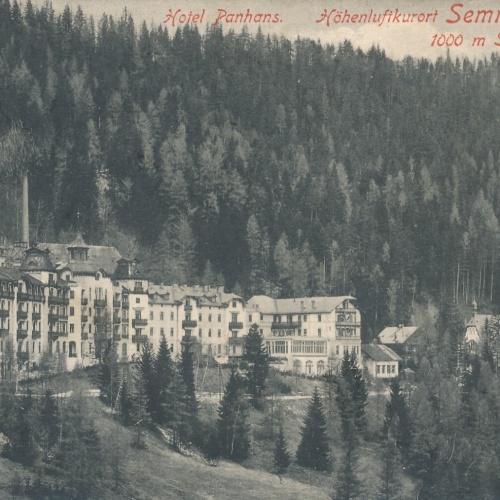 AK, Hotel Panhans, Höhenluftkurort Semmering, Niederösterreich (S390)