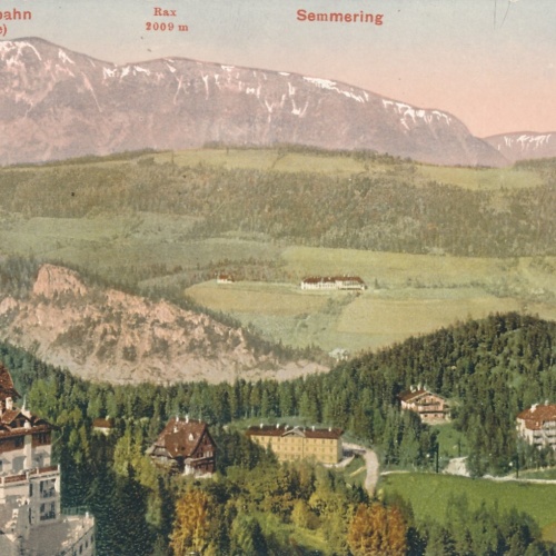 AK, Grand Hotel Südbahn, Semmering, Niederösterreich, Österreich (S393)