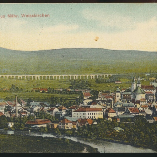 AK aus Mähr. Weisskirchen - Hranice Tschechoslowakei (3751)