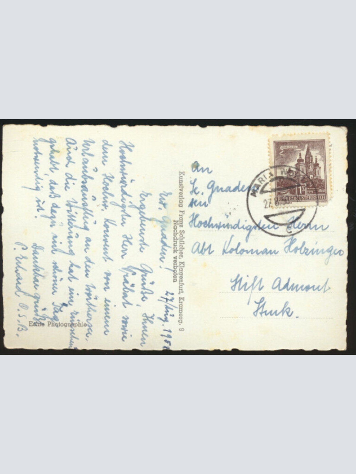 AK aus Maria Wörth am Wörthersee Kärnten (4293)