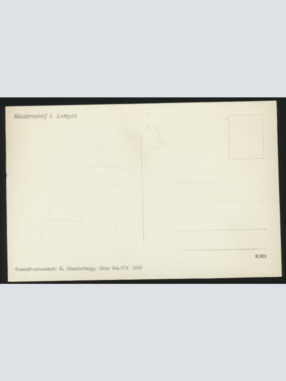 AK aus Mauterndorf im Lungau Salzburg (4284)