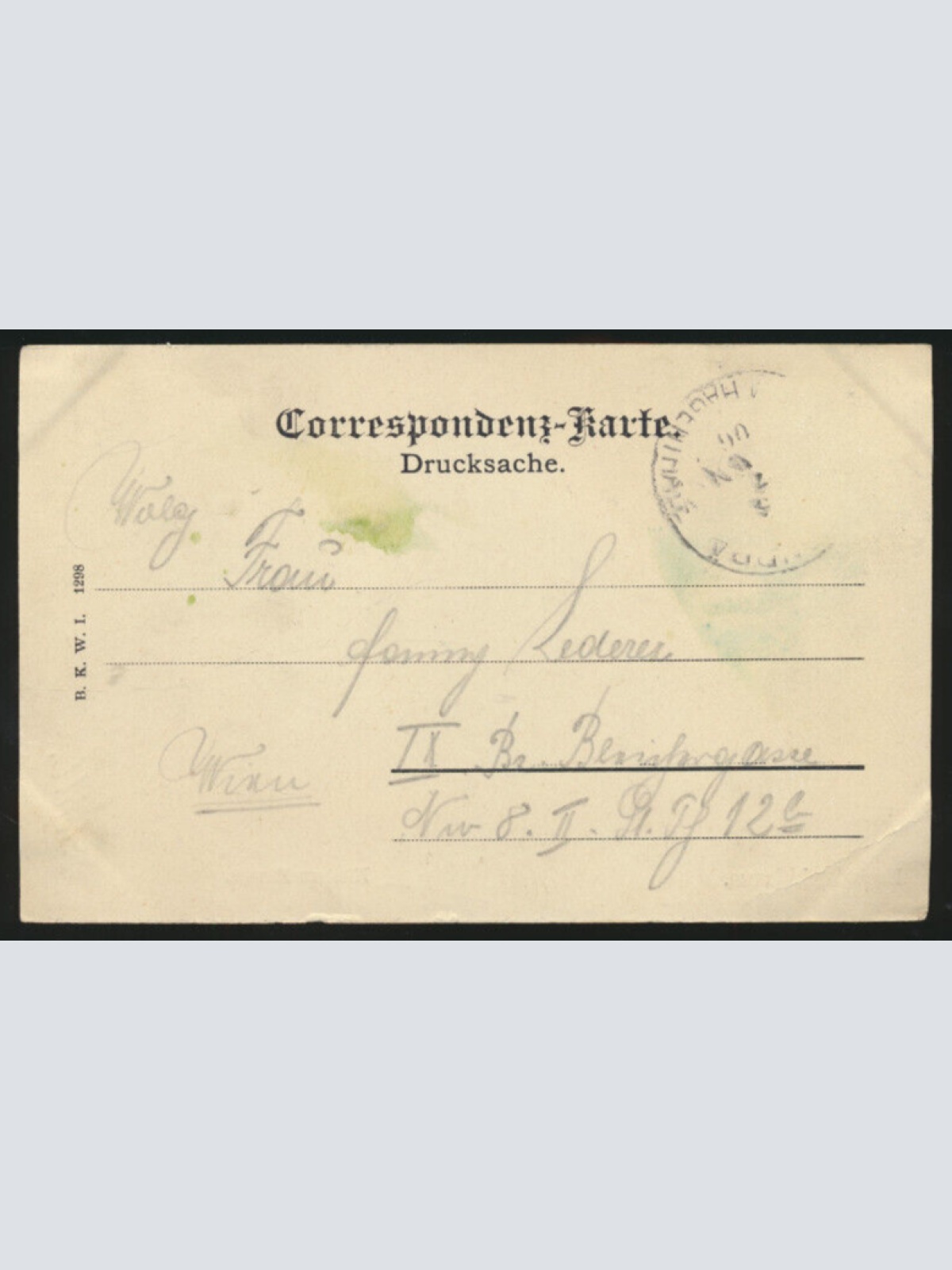 AK von der Hagenbachklamm mittlere Klamm Niederösterreich (3785)