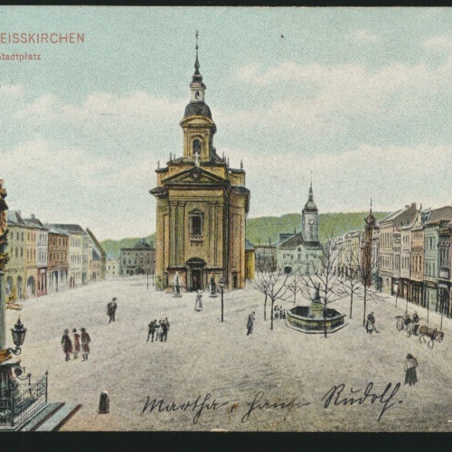 AK aus Mähr. Weisskirchen - Hranice Tschechoslowakei (3750)