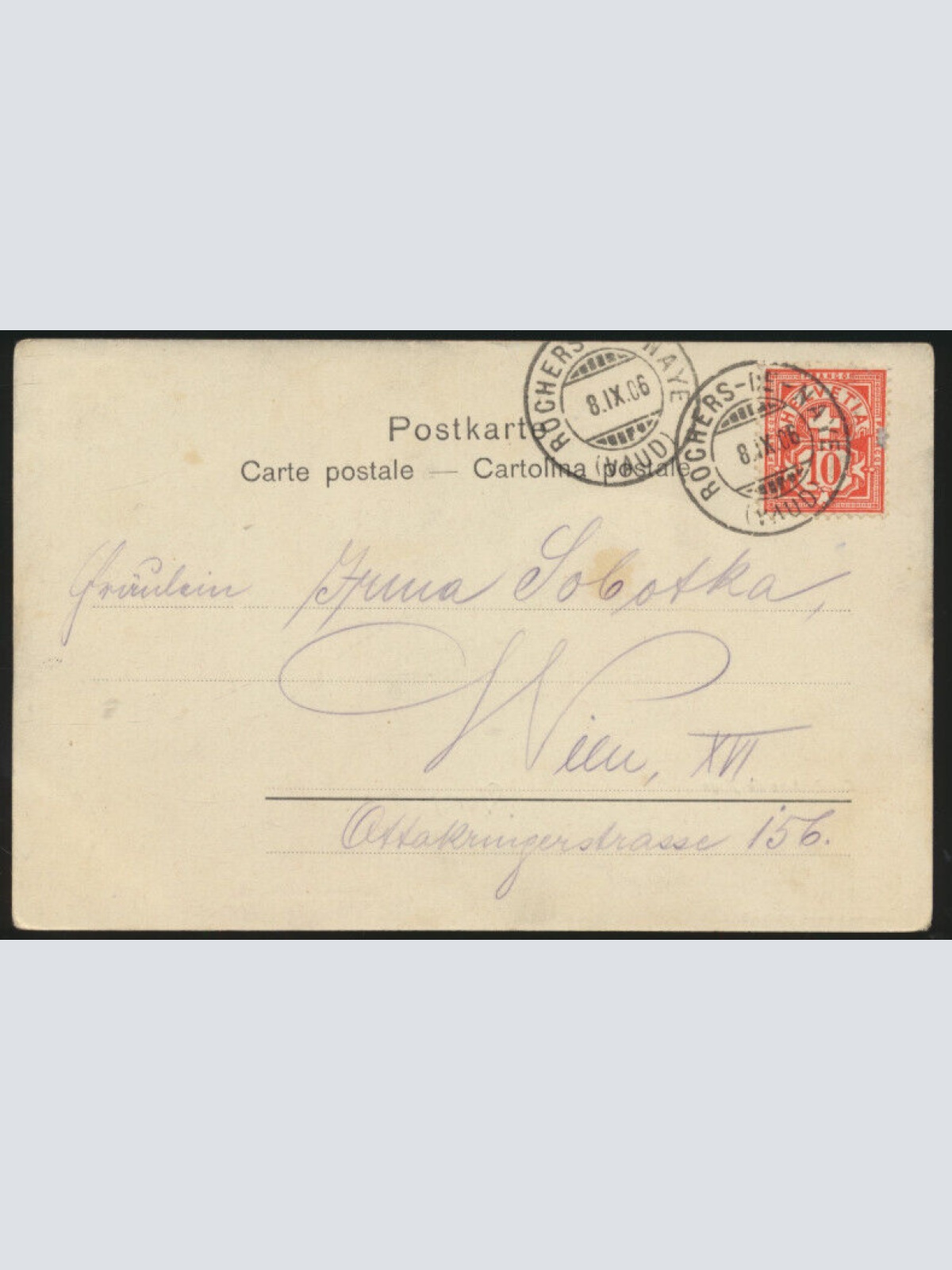 AK aus Vevey Kanton - Waadt Schweiz (3748)