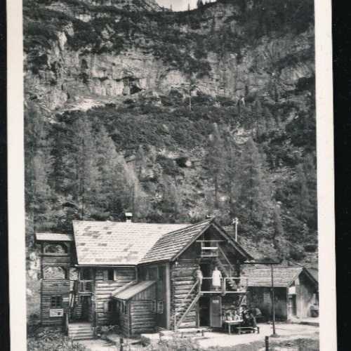 AK aus Obertraun , Schönbergalpe Oberösterreich (L3753)