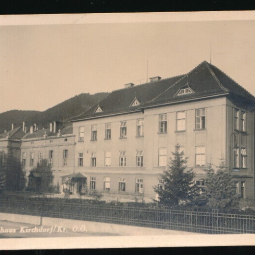 AK aus Kirchdorf mit Krankenhaus Oberösterreich (4334)