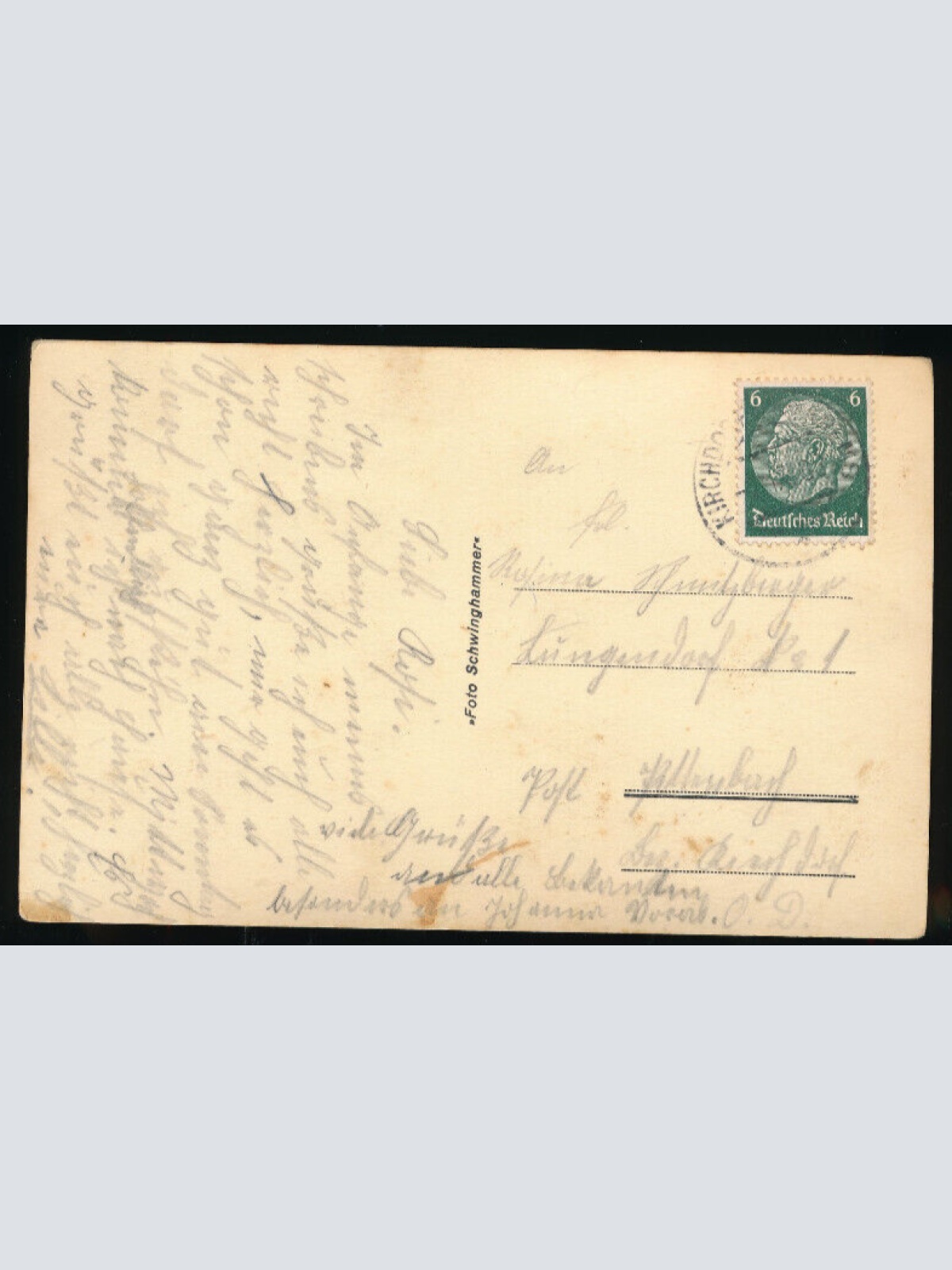 AK aus Kirchdorf mit Krankenhaus Oberösterreich (4334)