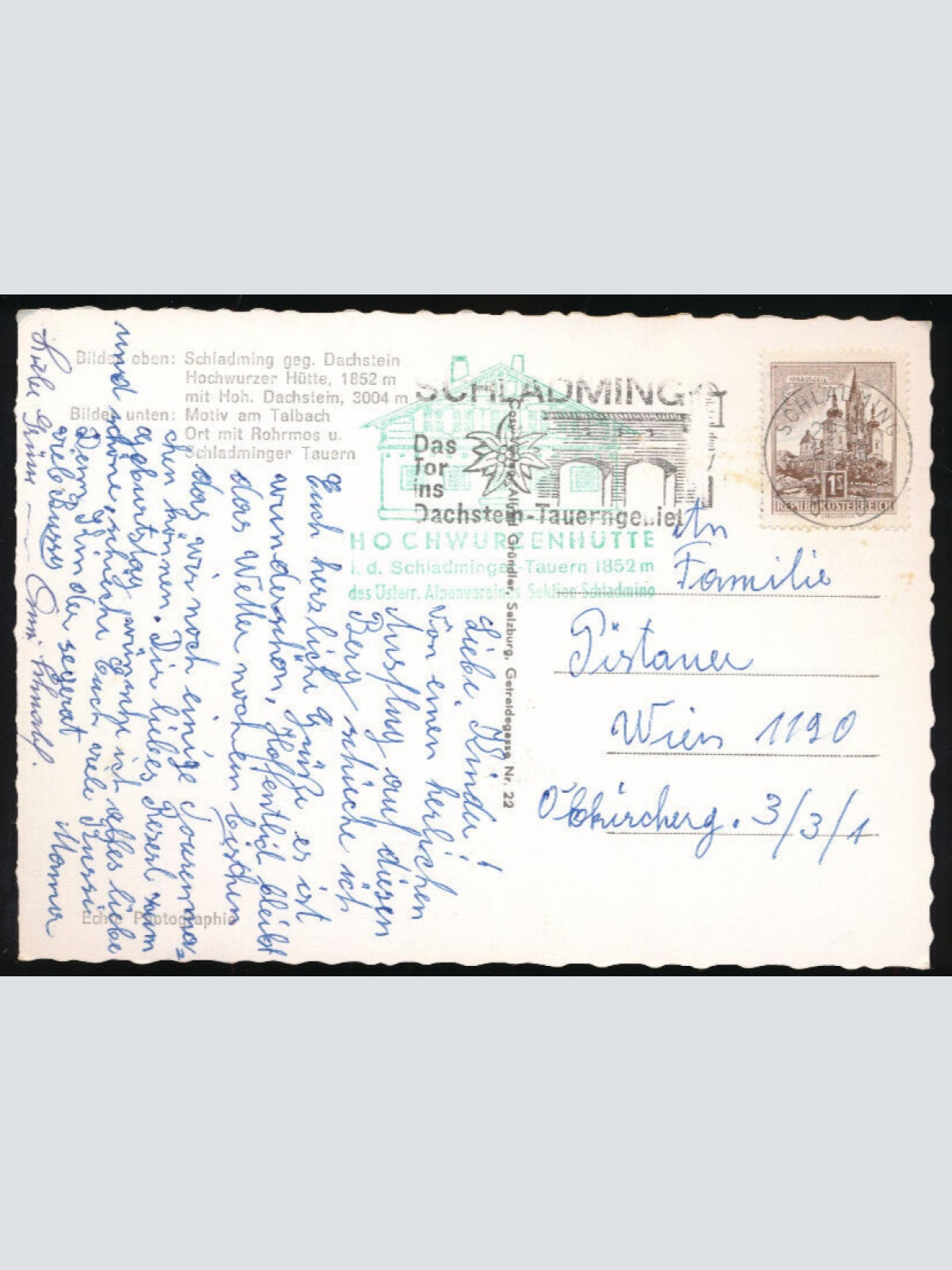 AK aus Schladming Mehrbildkarte Steiermark (3708)