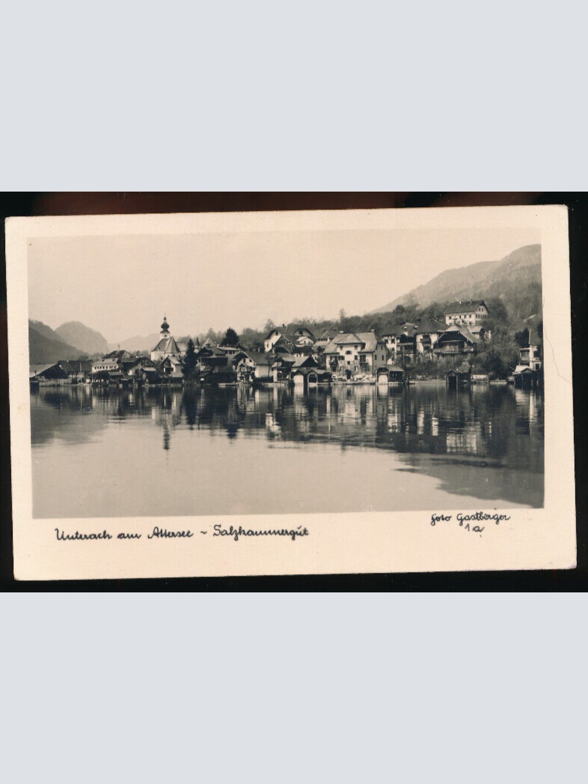 AK aus Unterach am Attersee Oberösterreich (4331)