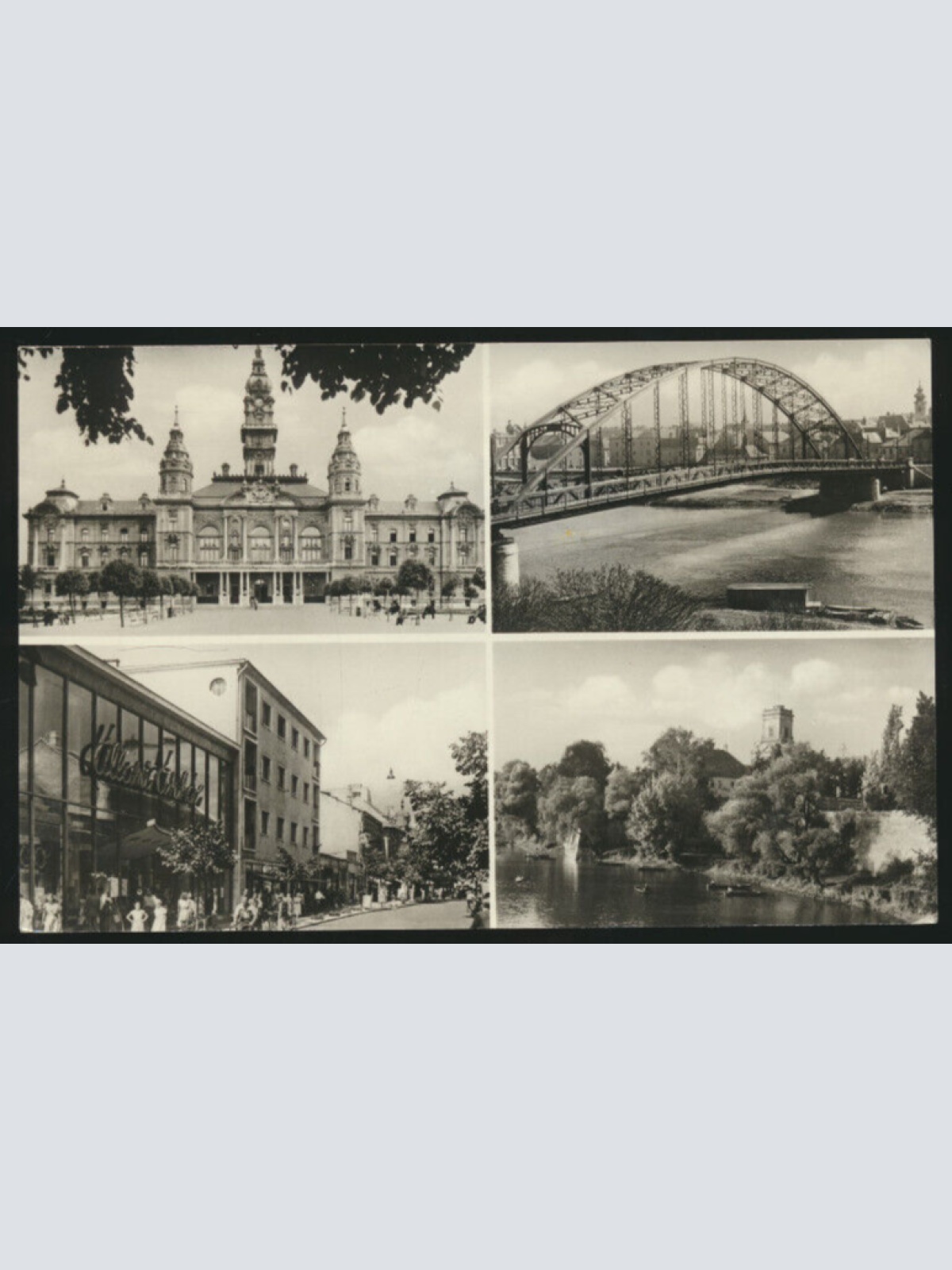 AK aus Györböl Mehrbildkarte Ungarn (4310)