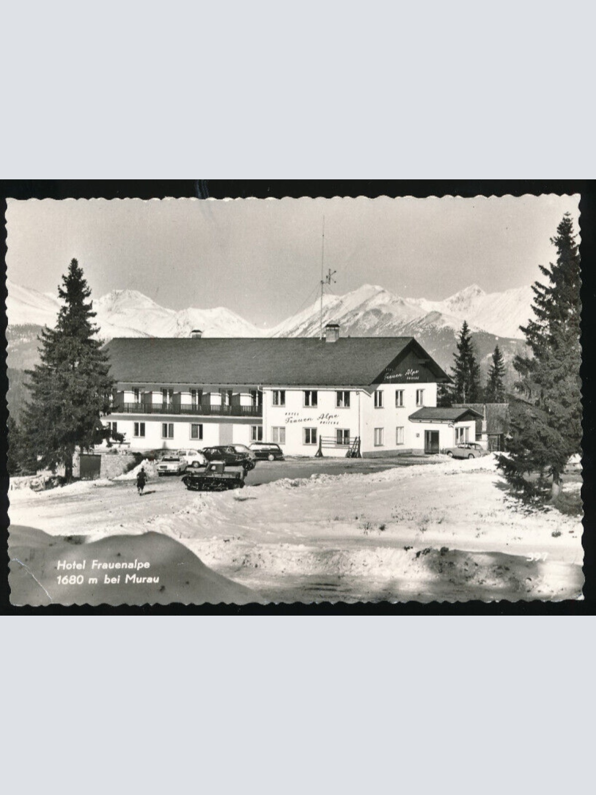 AK vom Hotel Frauenalpe bei Murau Steiermark (3711)