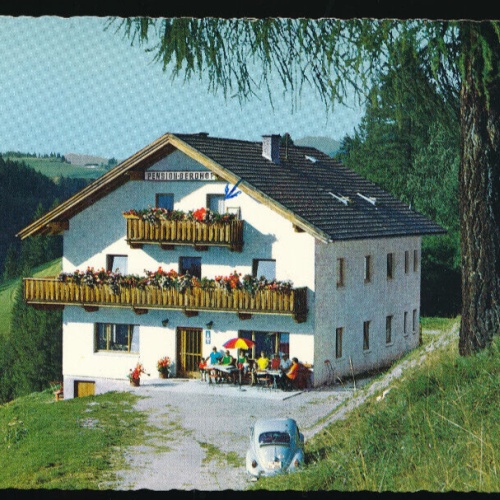 AK aus Greis am Brenner mit Pension Berghof Tirol (3704)