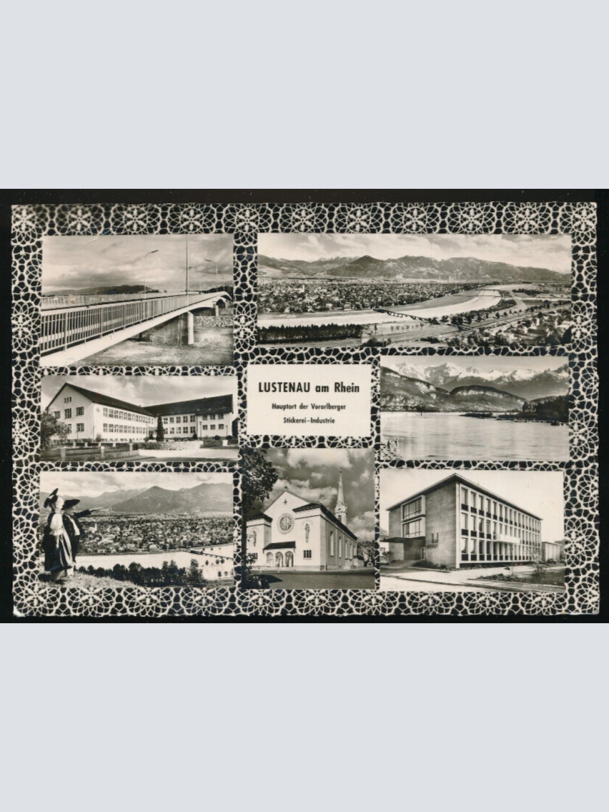 AK aus Lustenau am Rhein Mehrbildkarte Vorarlberg (3701)