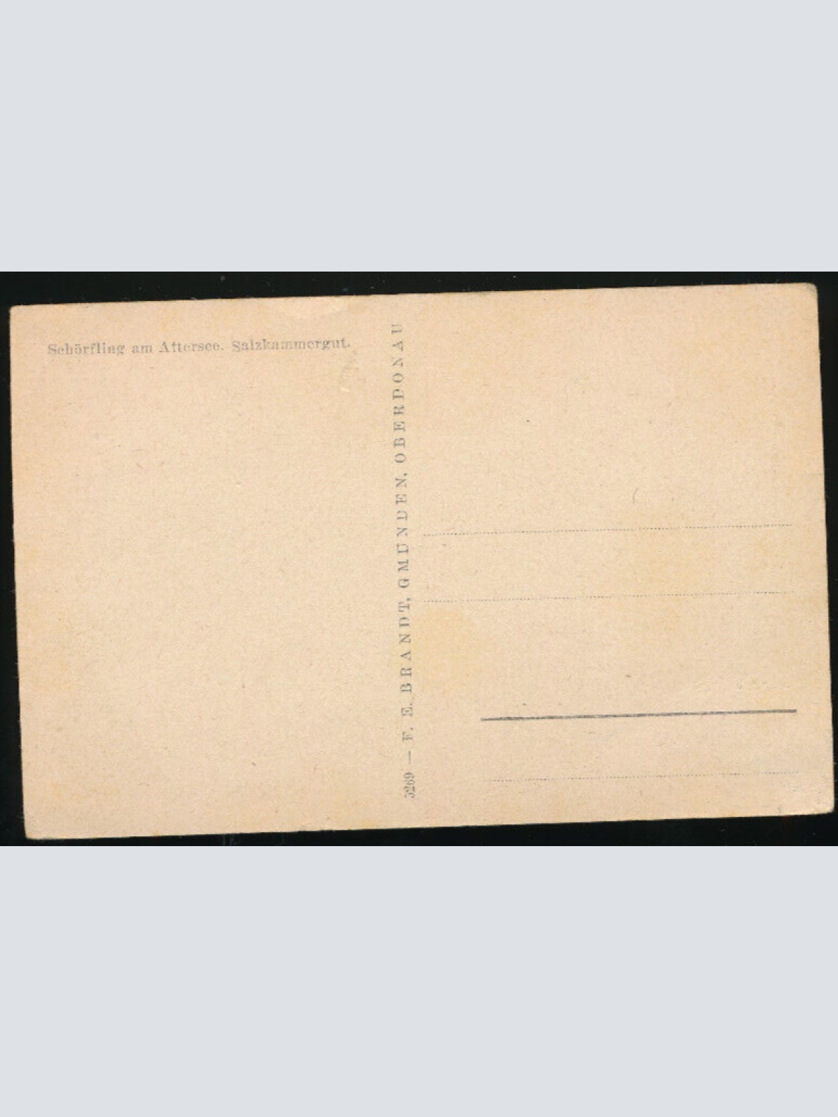 AK aus Schörfling am Attersee Oberösterreich (4183)