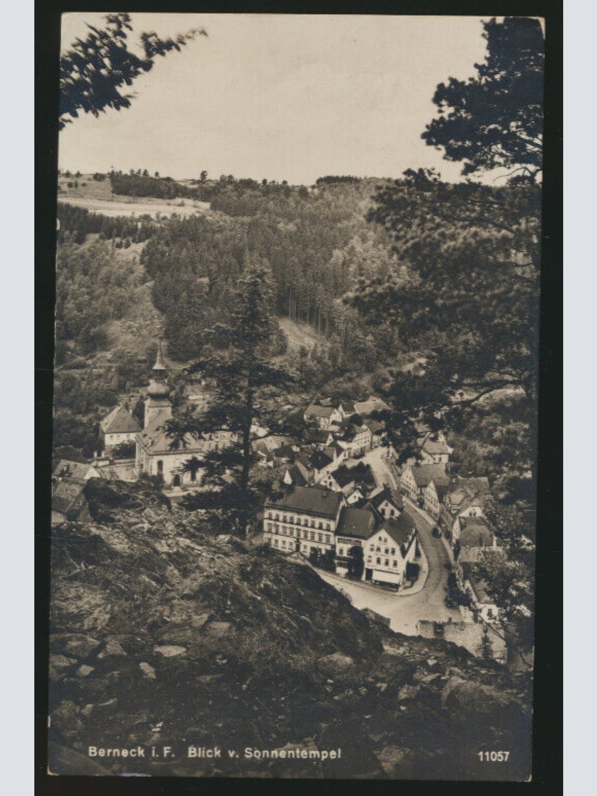 AK aus Berneck Bayern (4255)