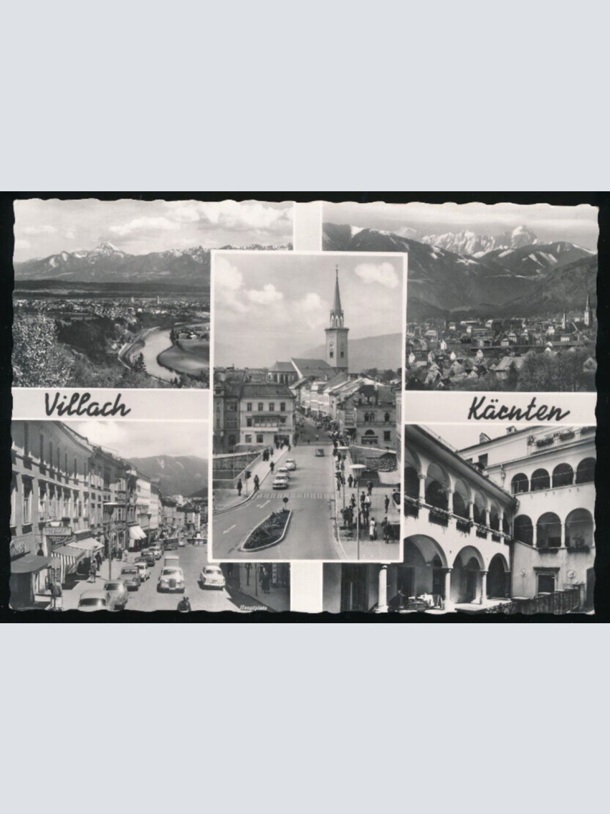AK aus Villach Mehrbildkarte Kärnten (3700)