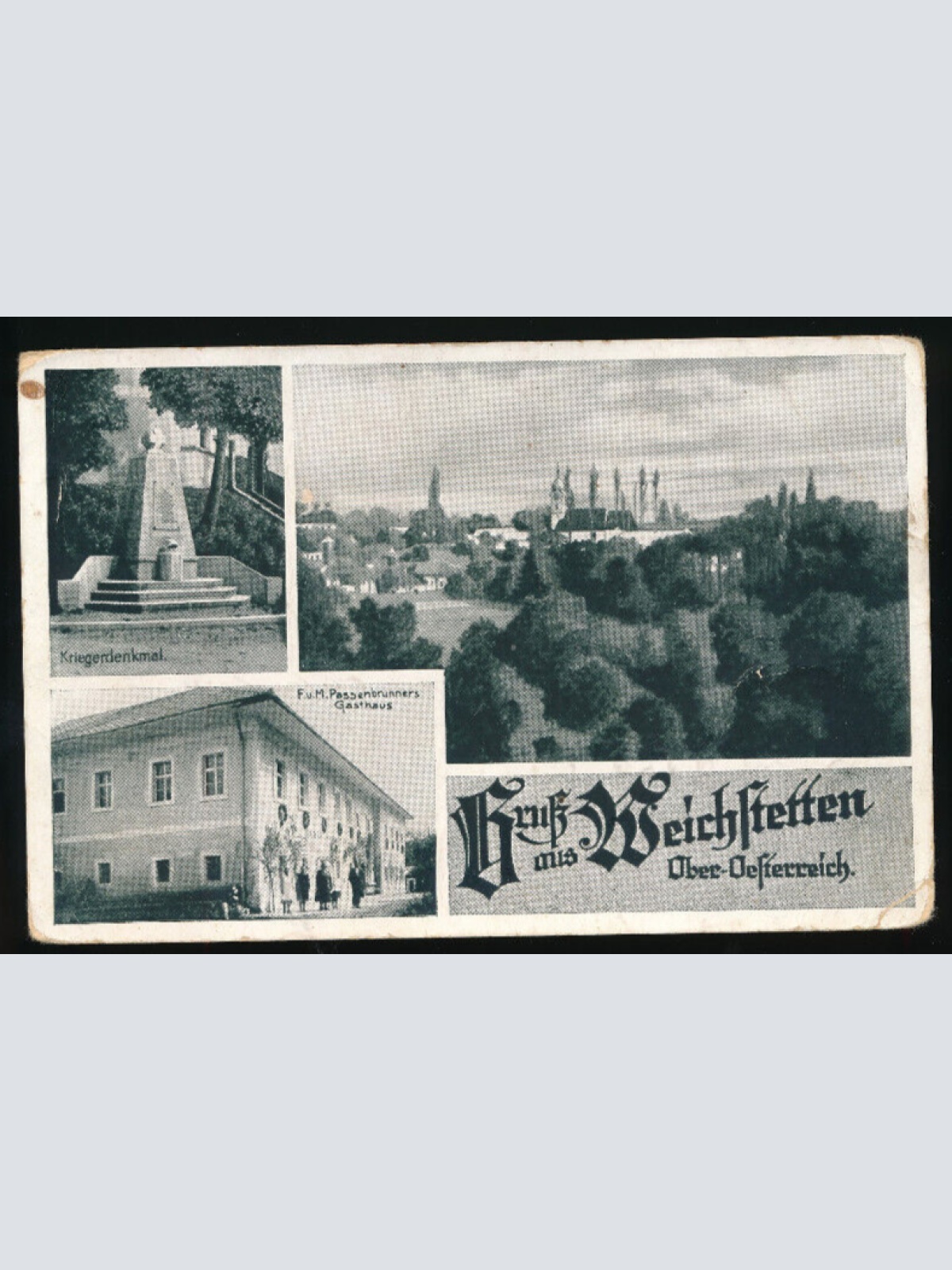 AK aus Weichstetten Oberösterreich Mehrbildkarte (4266)