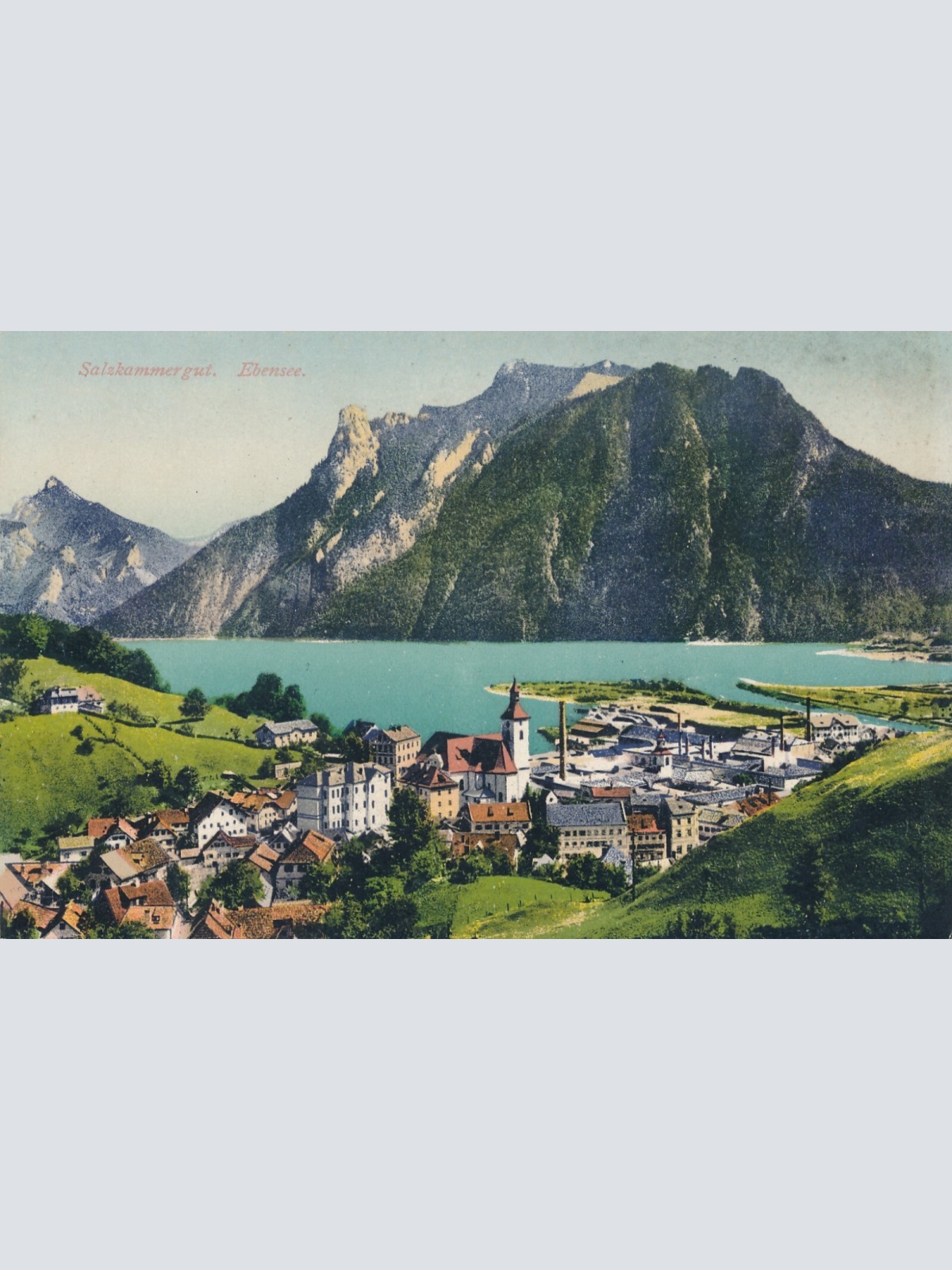 AK, Salzkammergut, Ebensee, Österreich, Oberösterreich (S382)