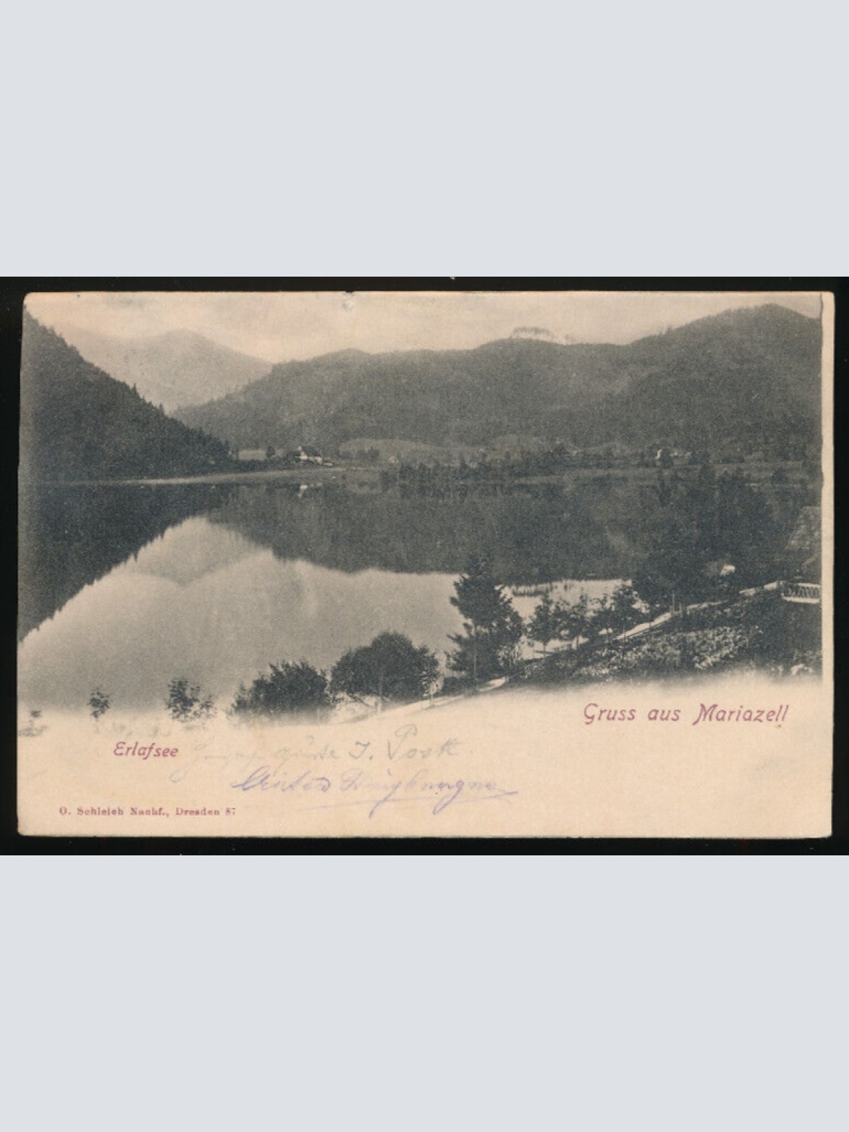 AK aus Mariazell Erlafsee Steiermark (3726)