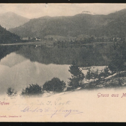 AK aus Mariazell Erlafsee Steiermark (3726)