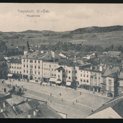 AK aus Freistadt Hauptplatz Oberösterreich (4224)