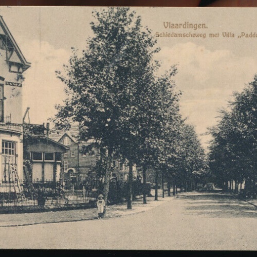 AK aus Vlaardingen Schiedamscheweg met Villa Niederlande (4099)