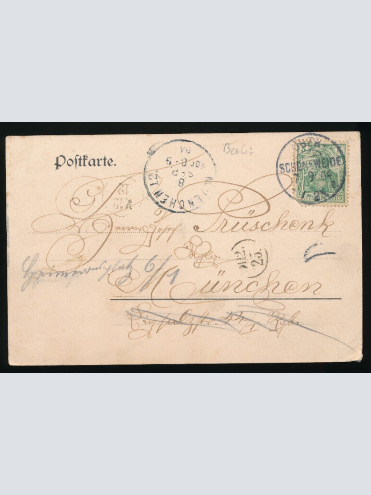 AK gruss aus Oberschönweide Berlin (4092)