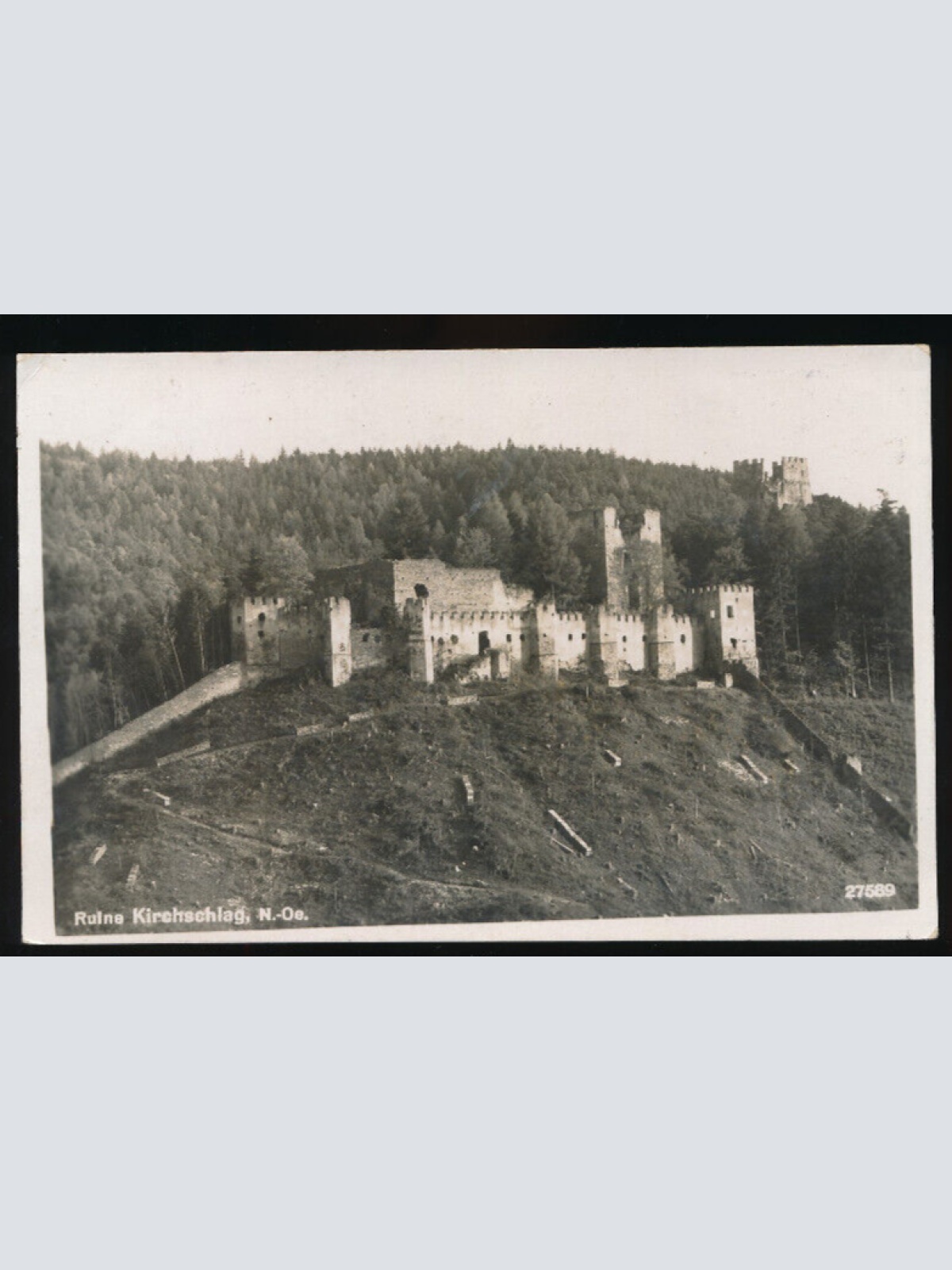 AK von der Ruine Kirchschlag Niederösterreich (4353)