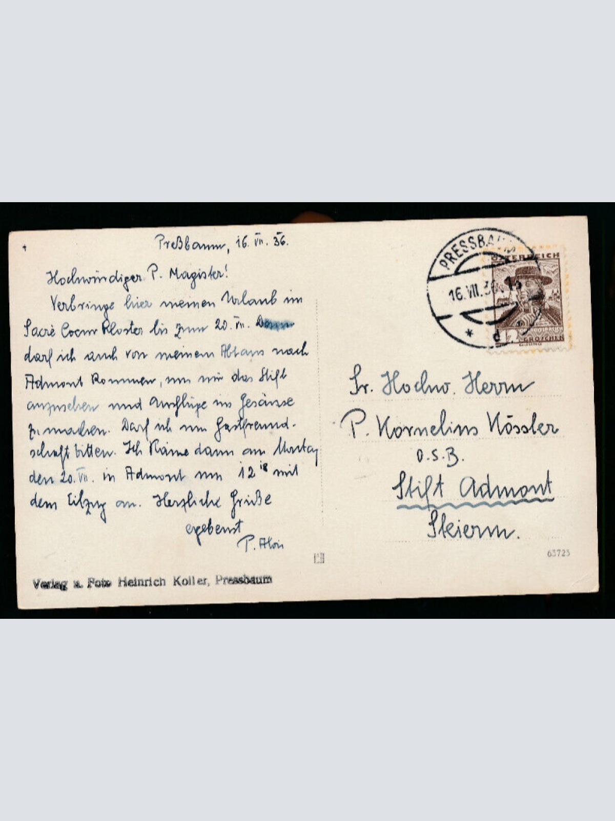 AK aus Pressbaum Niederösterreich (4358)