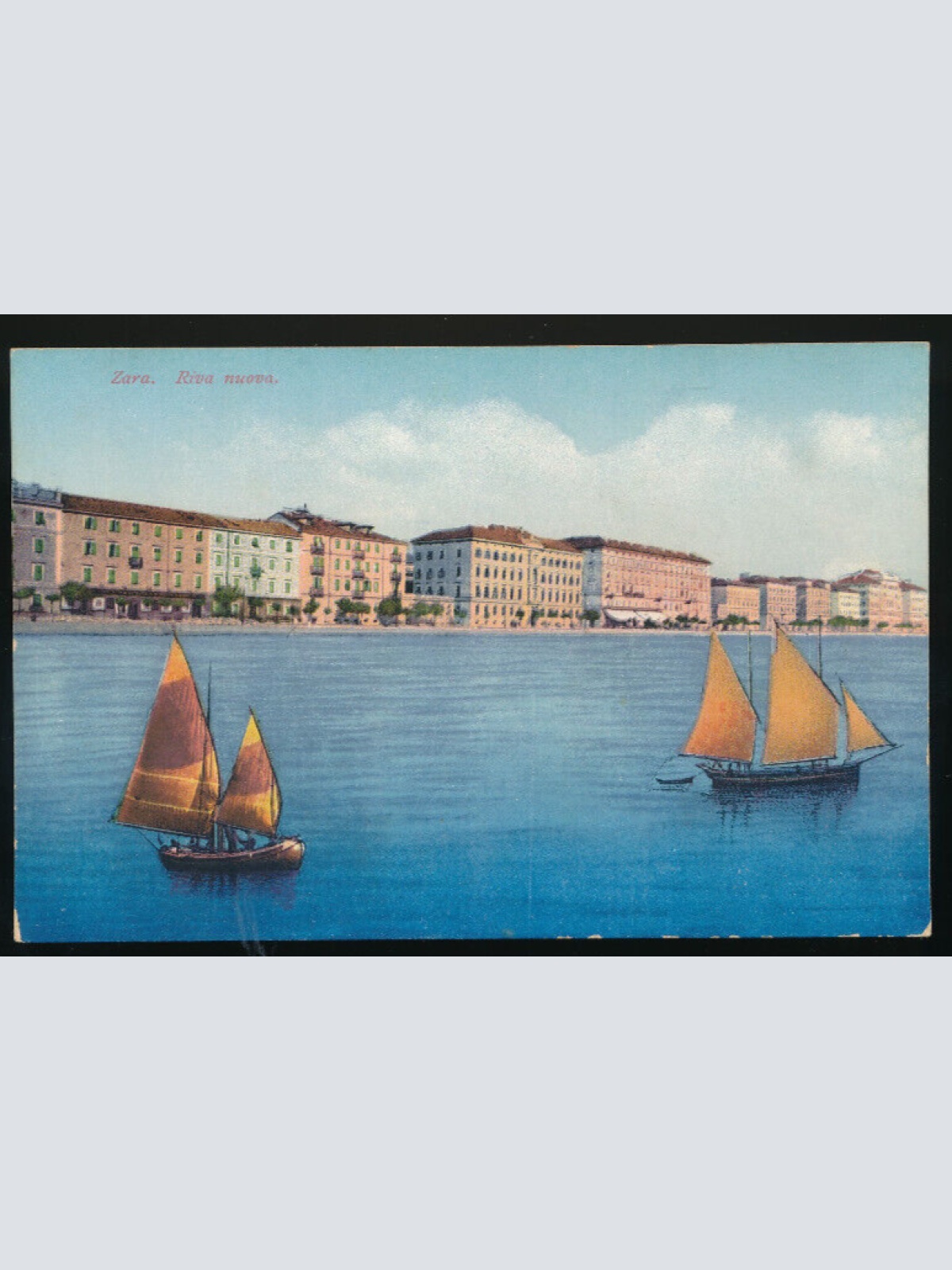 AK aus Zara Riva nuova Kroatien (4085)
