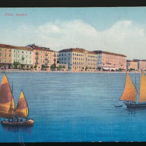AK aus Zara Riva nuova Kroatien (4085)