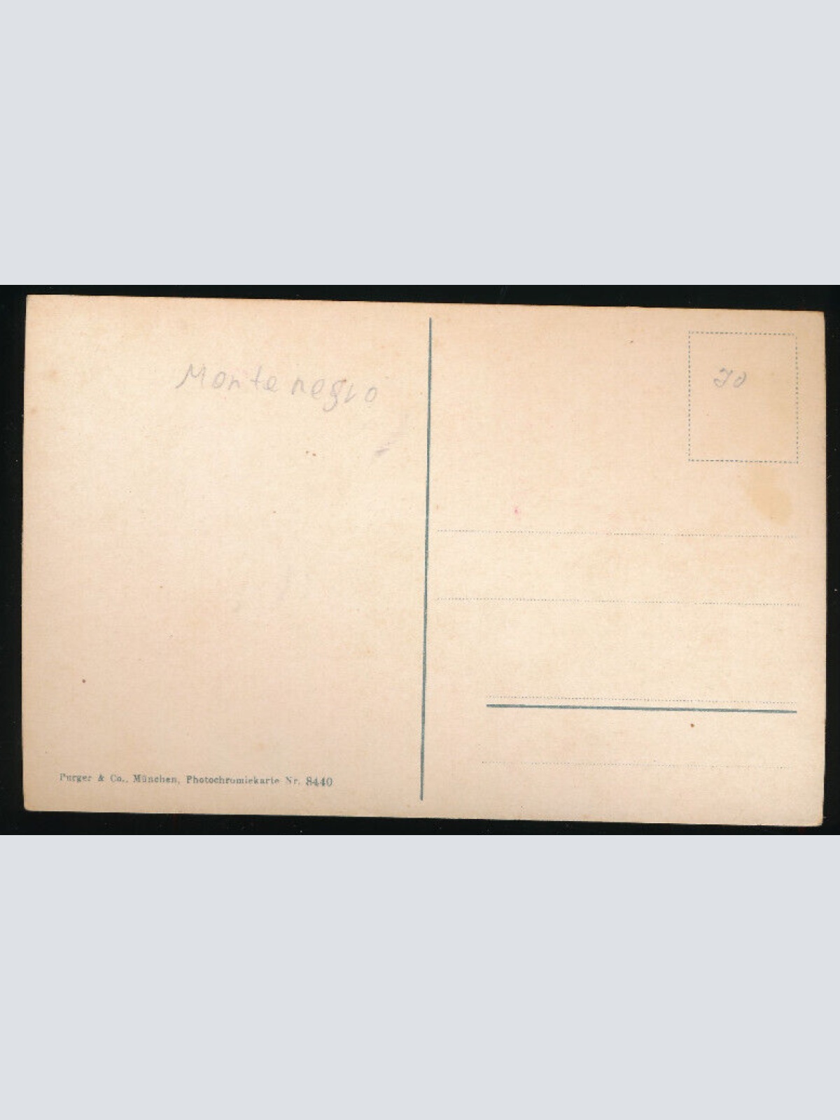 AK aus Cattaro , Perasto nelle Bocche di Cattaro Montenegro (4072)