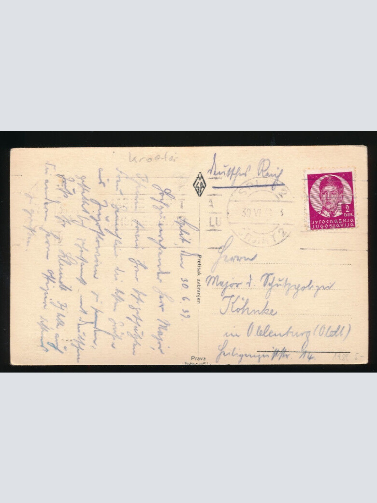 AK aus Split Kroatien (4088)