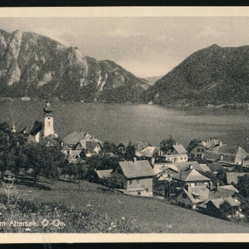 AK aus Unterach am Attersee Oberösterreich (4178)