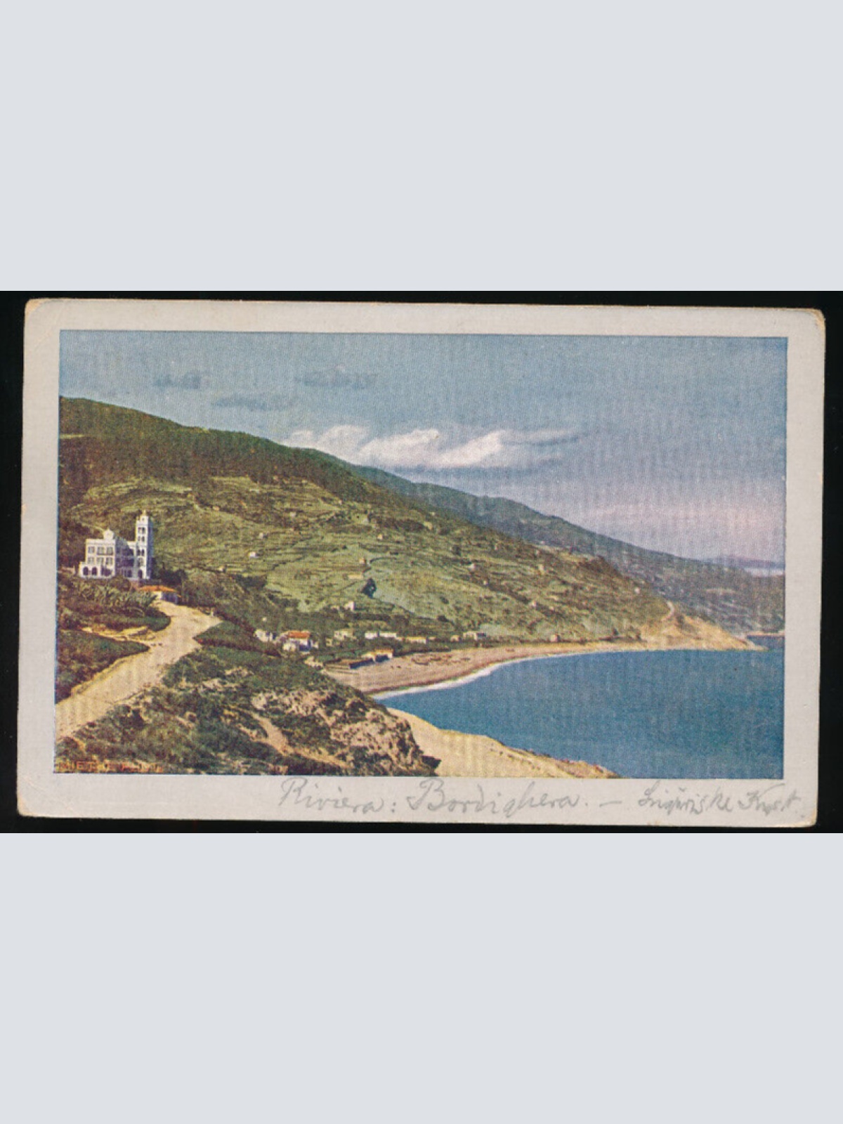 AK aus Riviera Bordighera Italien (4673)