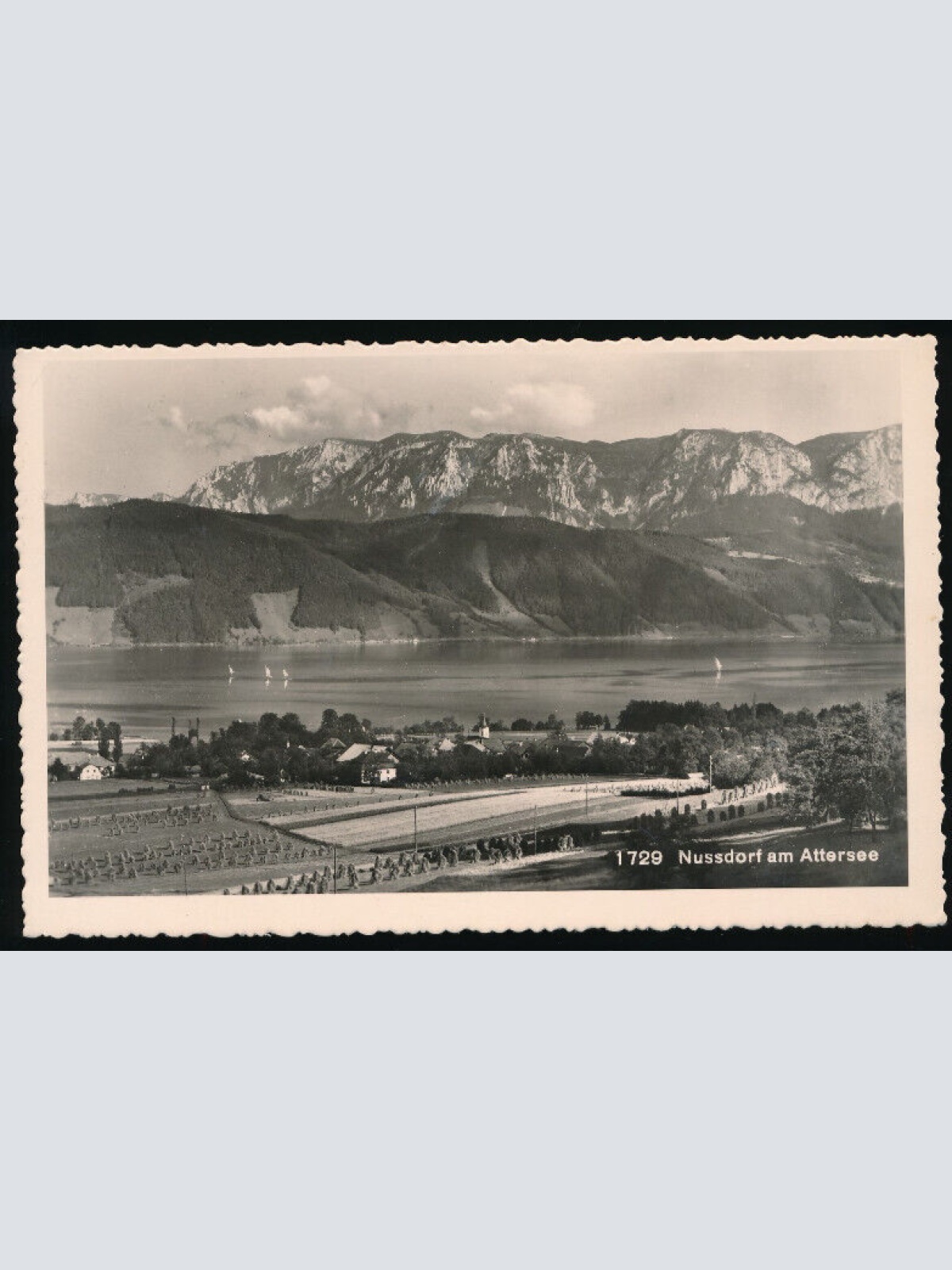 AK aus Nussdorf am Attersee Oberösterreich (4179)