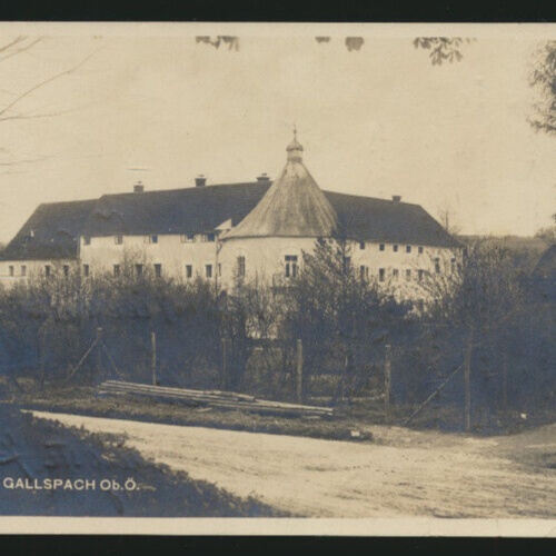 AK aus Gallspach mit Schloss Oberösterreich (4191)