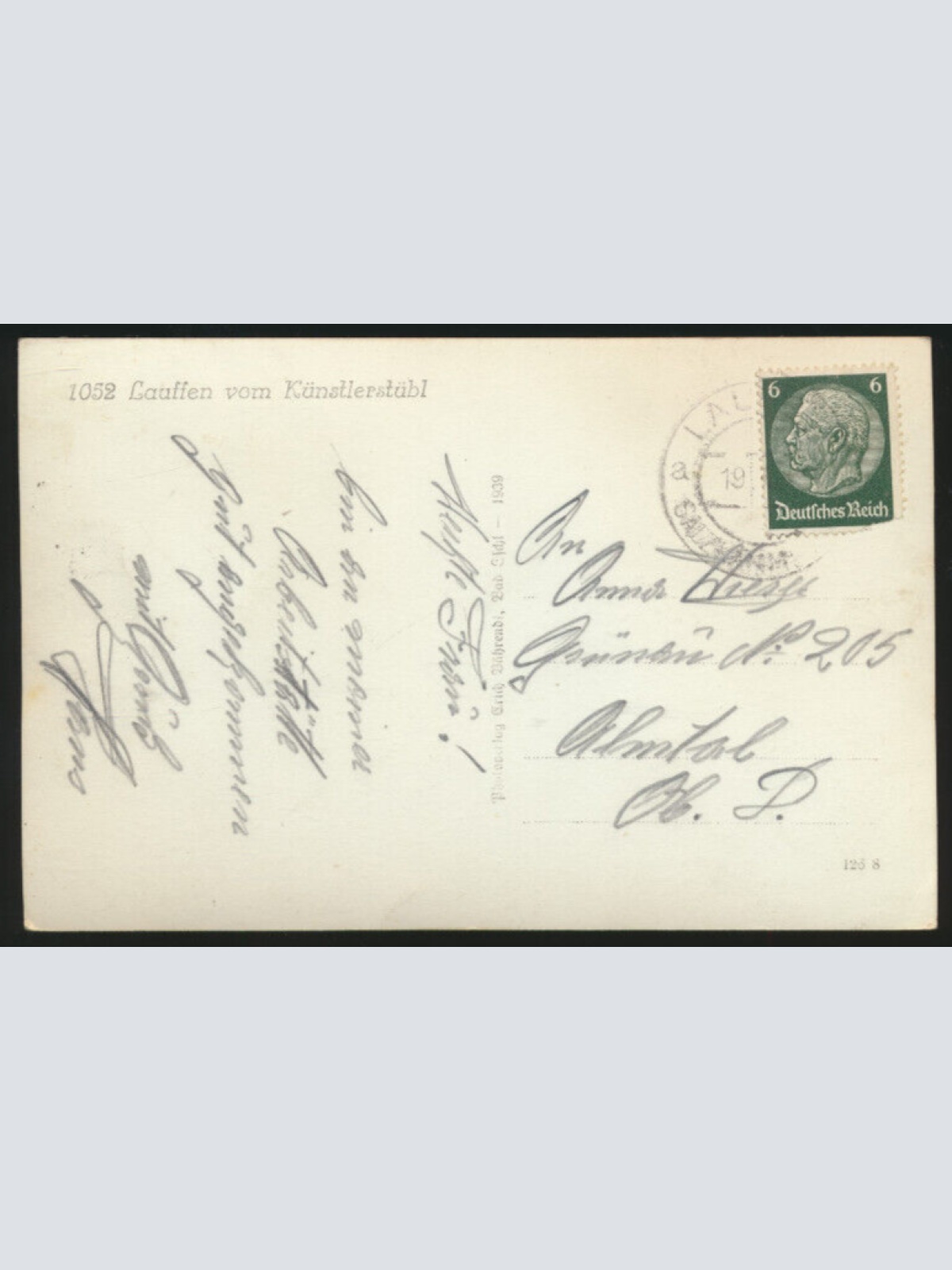 AK aus Lauffen vom Künstlerstübl Oberösterreich (4192)