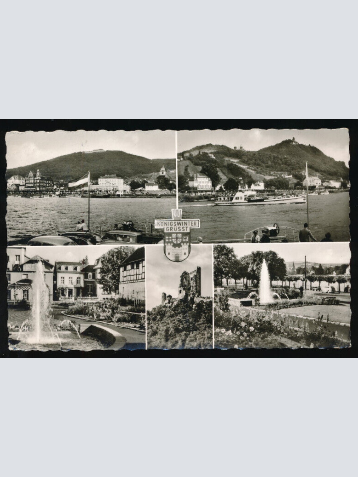 AK aus Königswinter Mehrbildkarte N.R.W (4658)
