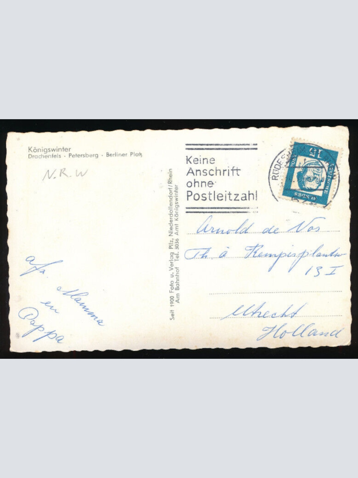 AK aus Königswinter Mehrbildkarte N.R.W (4658)