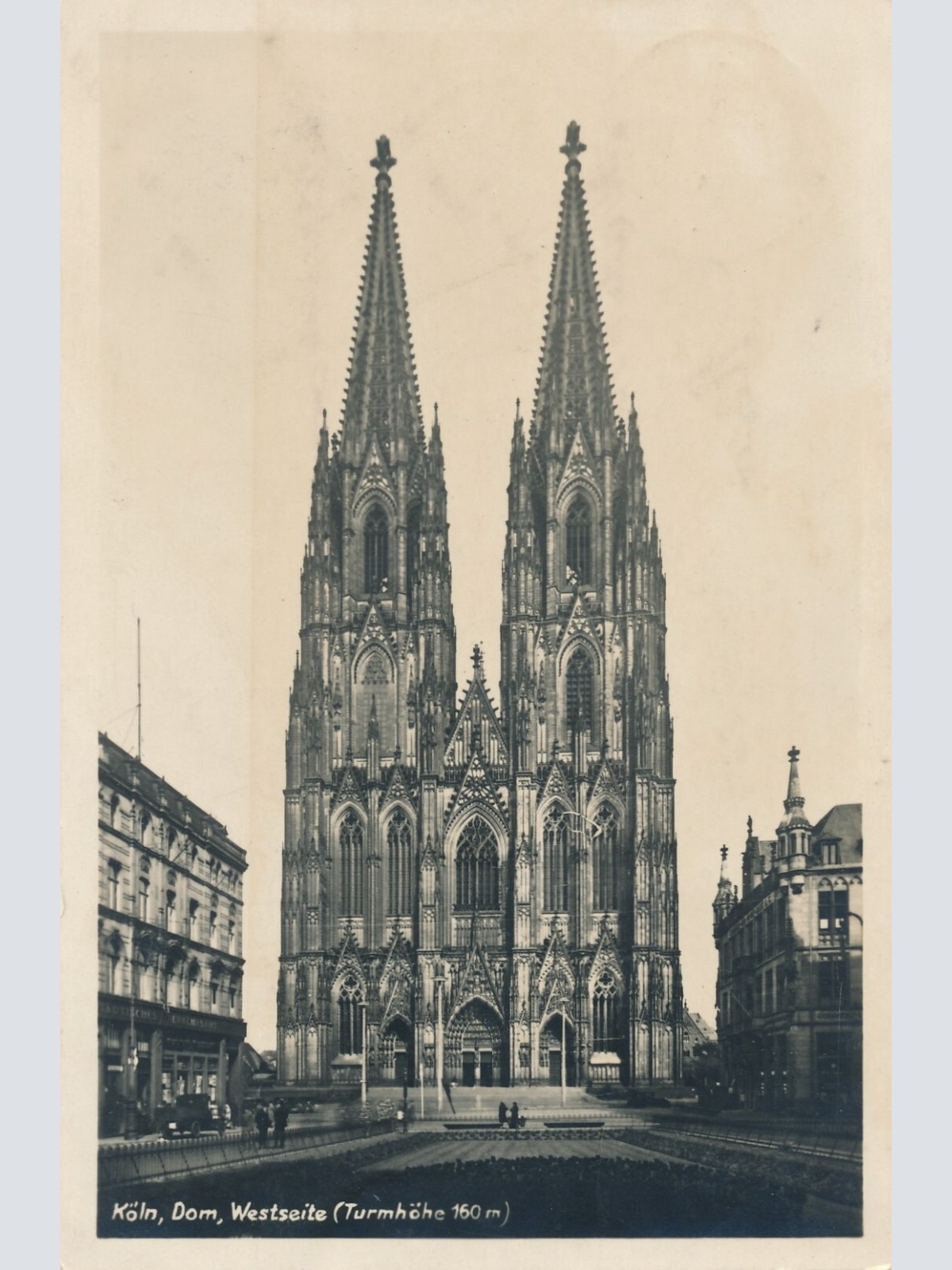 AK, Köln, Dom, Westseite, Nordrhein-Westfalen, Deutschland (S423)